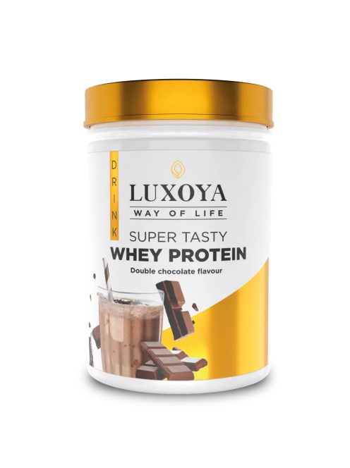 Luxoya Super Tasty Whey Protein Italpor 450 gr Dupla Csokoládé Ízben