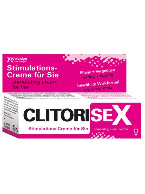 Clitorisex - Stimulations csiklóérzékenyítő krém   25 ml