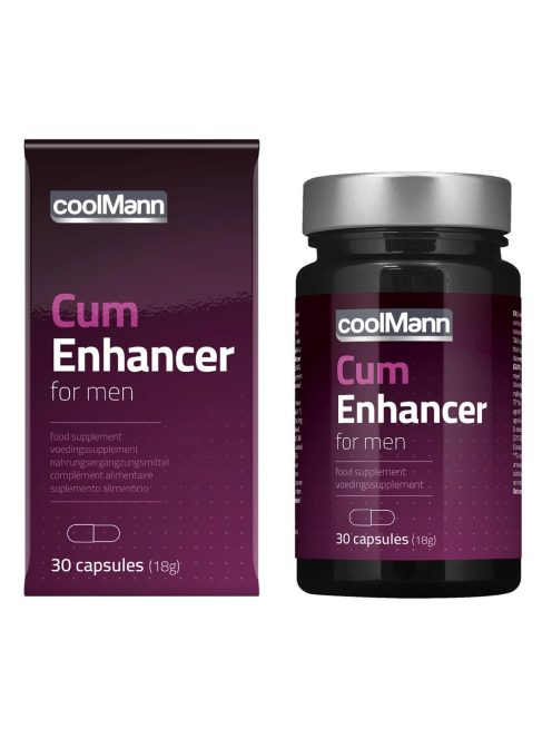 COOLMANN CUM ENHANCER SPERMANÖVELŐ KAPSZULA - 30 DB