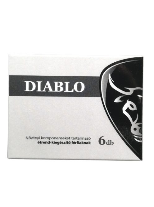 DIABLO PLUS EXTRA STRONG POTENTIAL INCREASE CAPSULES - 6 PCS