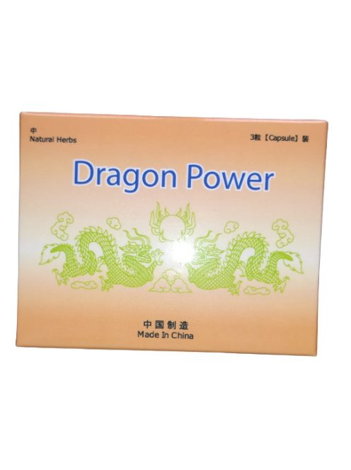 DRAGON POWER ORIGINAL POTENCIANÖVELŐ KAPSZULA - 3 DB