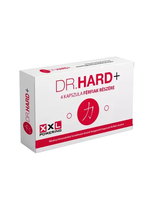Dr.Hard+ by XXL Powering potencianövelő kapszula új formula a mégkeményebb péniszért