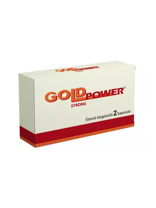 GOLD POWER STRONG POTENZIALVERBESSERUNGSKAPSELN – 2 STÜCK