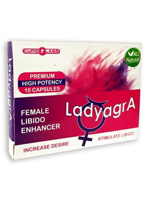 LADYAGRA DESIRE ENHANCEMENT CAPSULES FOR WOMEN NEW FORMULA - 10 PCS