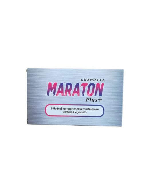 MARATHON PLUS+ CAPSULE DE ÎMBUNĂTARE A POTENȚIALULUI - 6 BUC