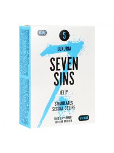   SEVEN SINS JELLY JELEU DE ÎMBUNĂTIRE A POTENȚIALULUI PENTRU FEMEI ȘI BĂRBAȚI - 5 PLĂCI