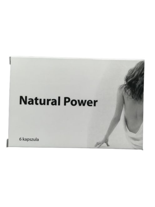 Natural Power For Men potencianövelő kapszulával megszűnik a merevedési probléma