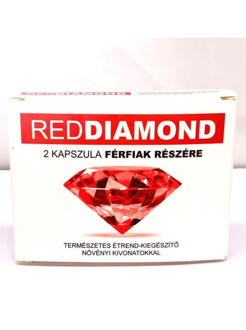 RED DIAMOND FOR MEN POTENCIANÖVELŐ KAPSZULA - 2 DB