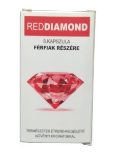   RED DIAMOND FOR MEN POTENZIALVERBESSERUNGSKAPSELN – 8 STÜCK