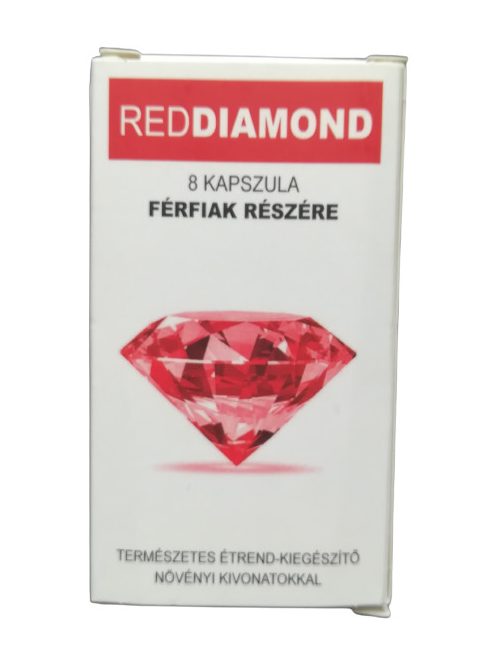 RED DIAMOND PENTRU BĂRBAȚI CAPSULE DE ÎMBUNĂTARE A POTENȚIALULUI - 8 BUC