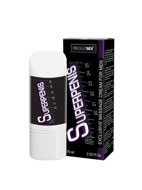 SUPERPENIS PÉNISZNÖVELŐ KRÉM - 75 ML