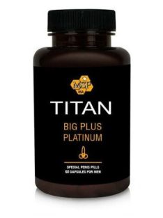   TITAN BIG PLUS PLATINUM PÉNISZNÖVELŐ ÉS POTENCIANÖVELŐ KAPSZULA - 60 DB