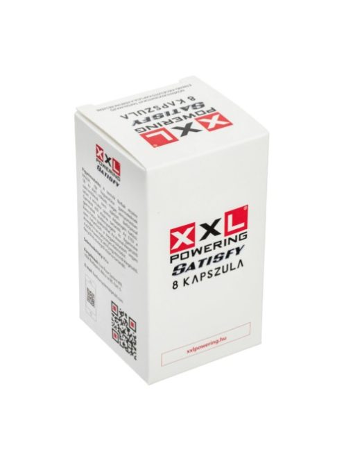 XXL POWERING SATISFY POTENTIAL ENHANCEMENT CAPSULES FOR MEN - 8 PCS